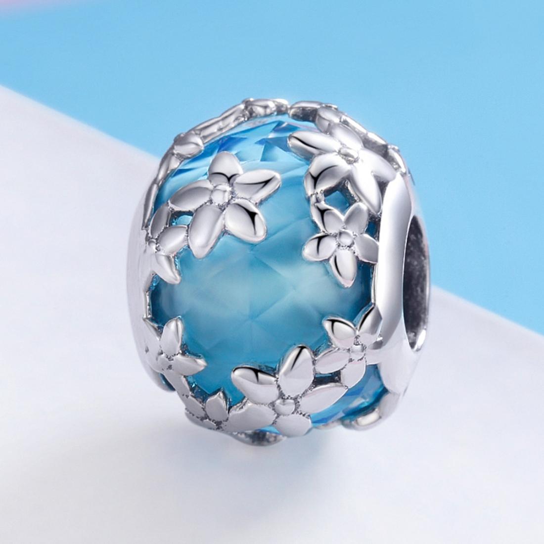 925 Sterling Silver Daisy Bead Diy Accessories 3