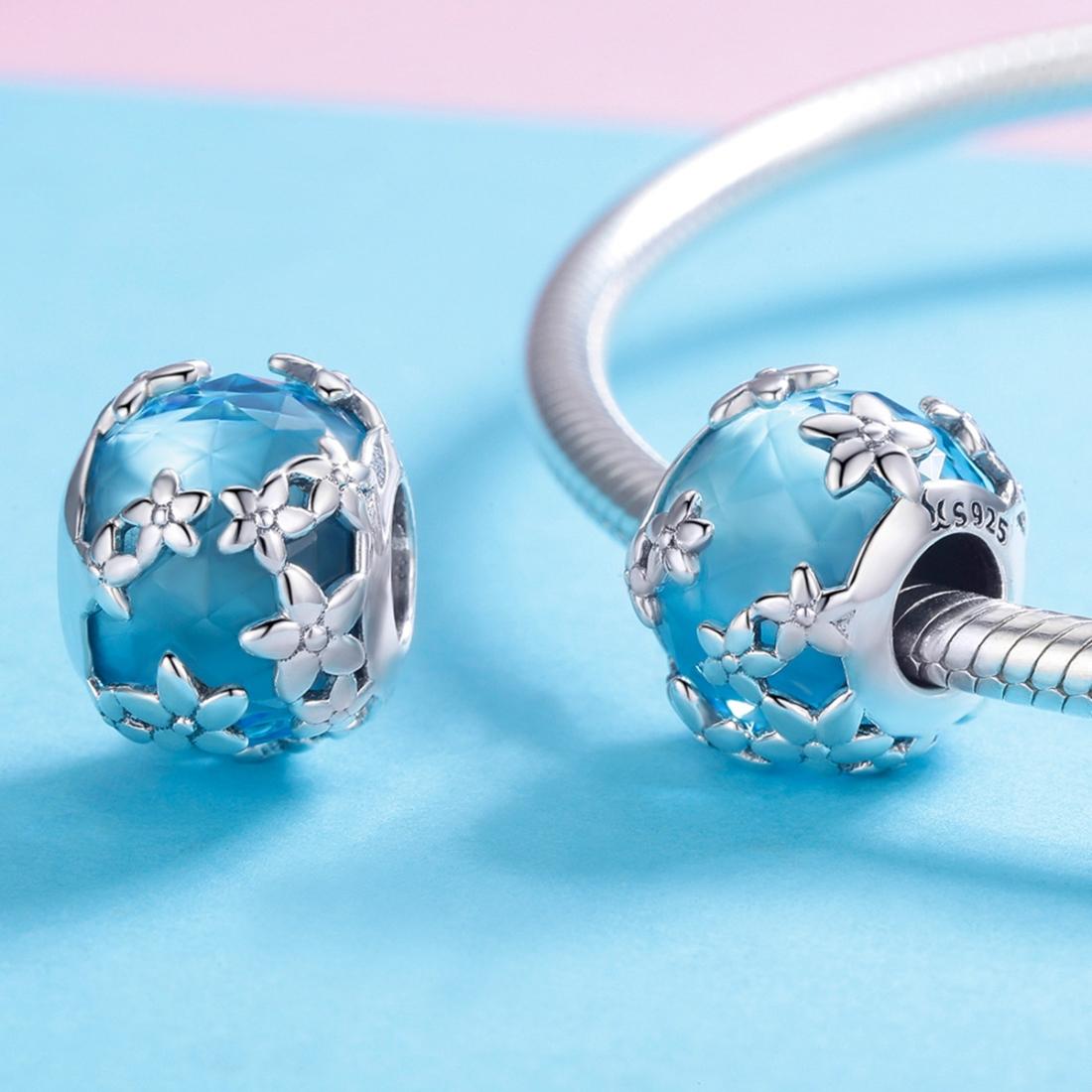 925 Sterling Silver Daisy Bead Diy Accessories 6