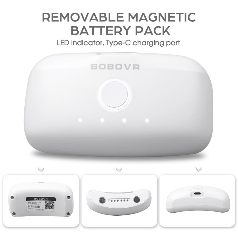 Elite Strap Dual Battery Magnetic Dock for Oculus Quest 2 Charging 3