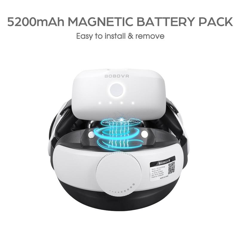 Elite Strap Dual Battery Magnetic Dock for Oculus Quest 2 Charging 4