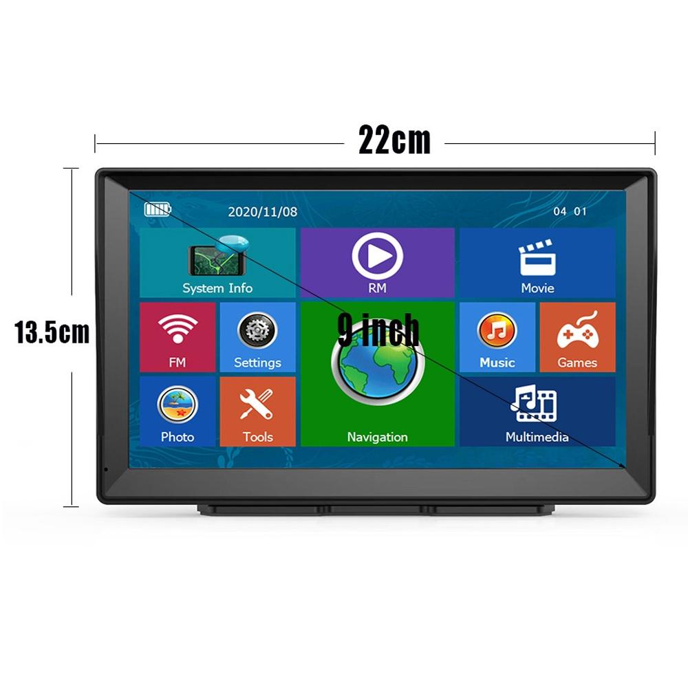 8 Inch Car Gps Navigator - 9 Screen Bluetooth Africa Map - South America Map 5