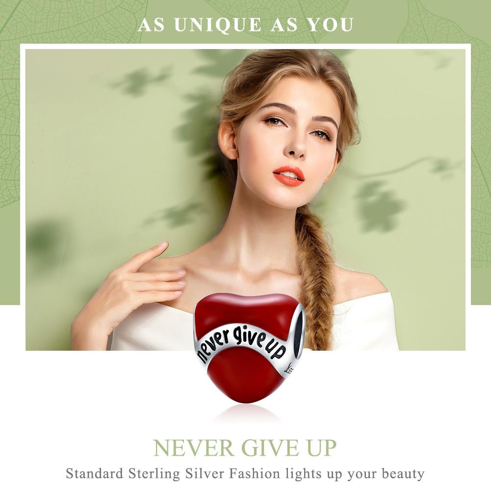 925 Sterling Silver Star Shaped Diamond Beads In Never Give Up 4