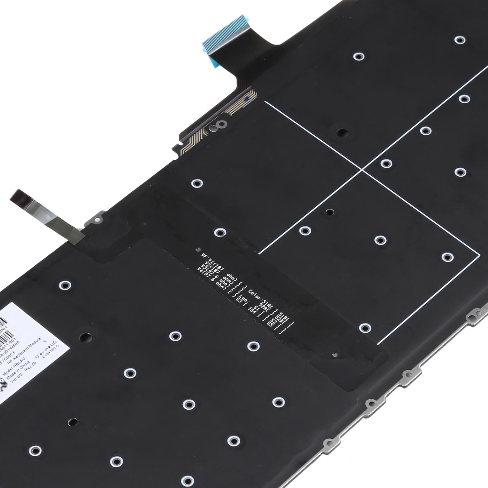 Backlit Keyboard for Hp Elitebook Folio G1 6