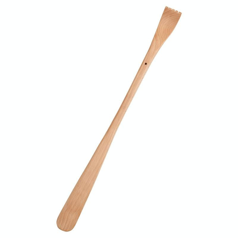 Long Handle Wooden Back Scratcher Dual-Use Massage Scratcher