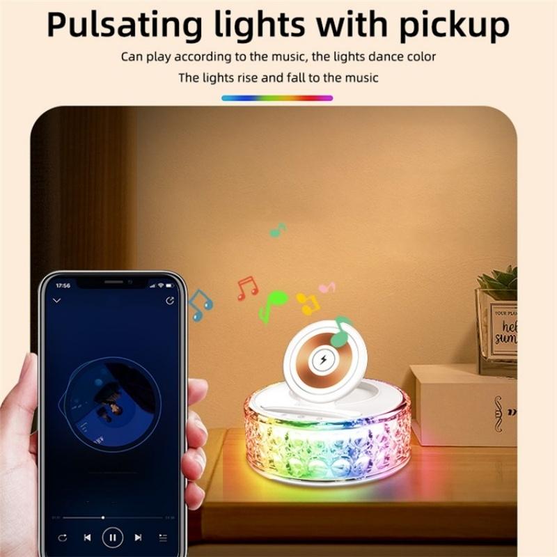 Wireless Charger Dock With Night Light 4