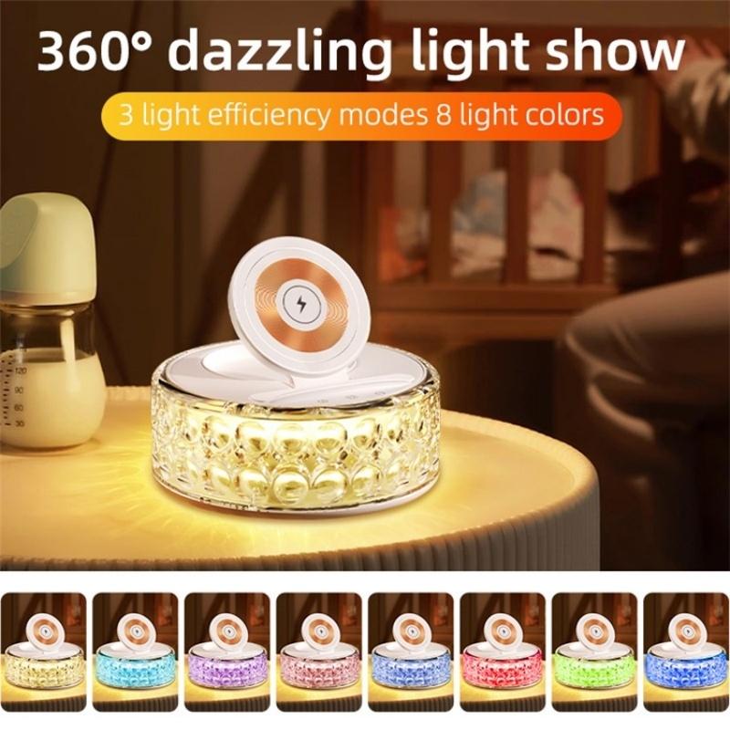 Wireless Charger Dock With Night Light 5