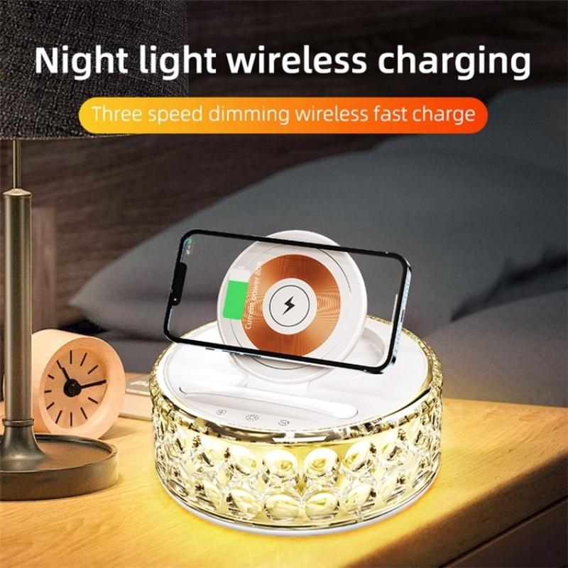 Wireless Charger Dock With Night Light 6