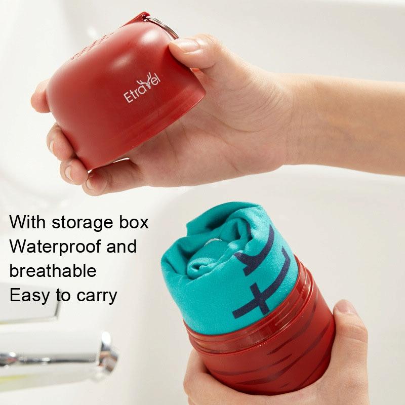 Large Double-sided Fleece Bath Towel - Quick-drying Red 4