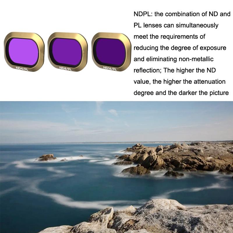 Professional Mavic 2 Pro Nd Filter Set - Nd4 / 8 / 16 3