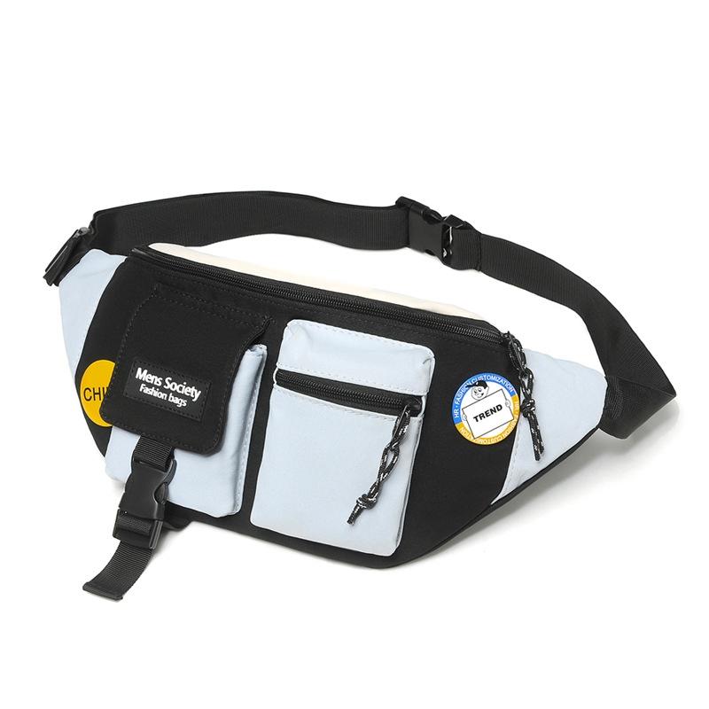 Lightweight Black Canvas Crossbody Backpack For Active Lifestyles - Green 11