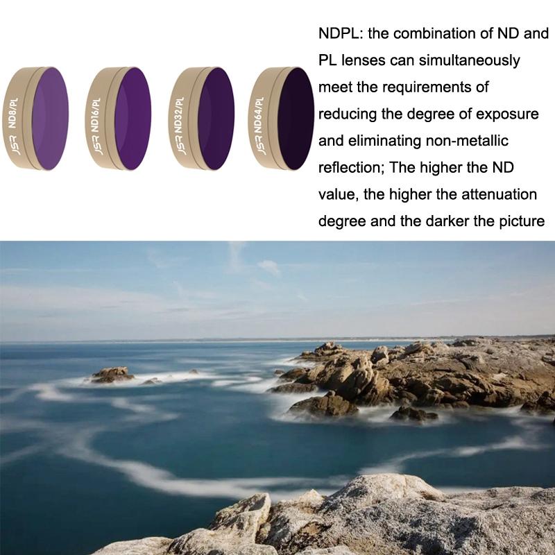 Nd16 / Pl Filter for Dji Action Camera - Lg Style 3