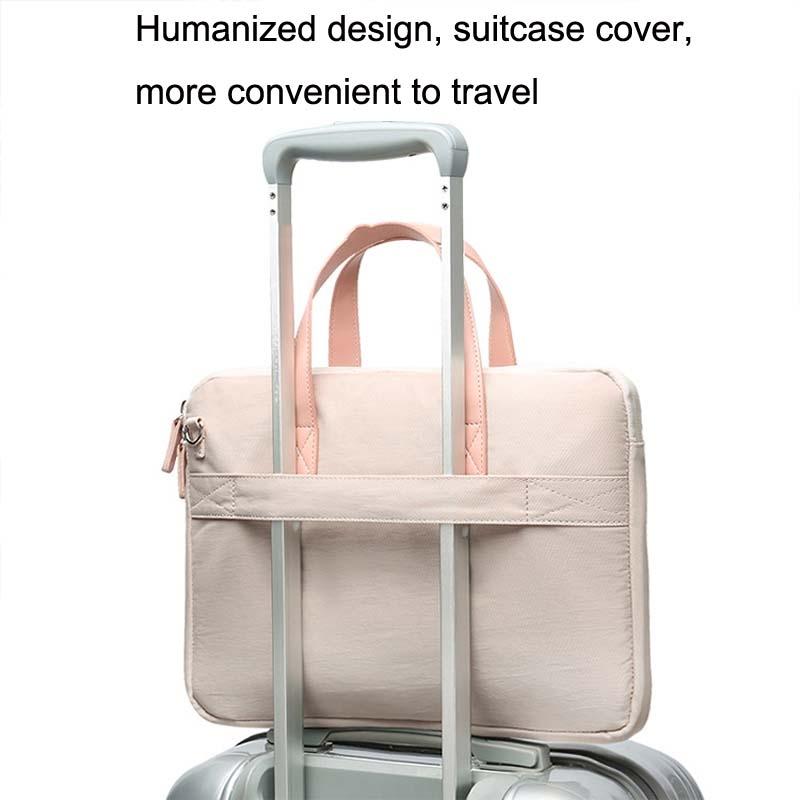 Ultra-thin Macbook Laptop Bag with Mouse Pad - Gray 13.3-14 Inches 7