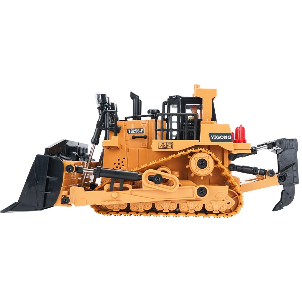 2.4g Rc 9-channel Heavy Bulldozer 1 24 Crawler - Multi-function 4