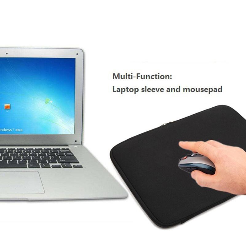 10 Inch Diving Material Laptop Sleeve with Elastic Band - Four Corners 6