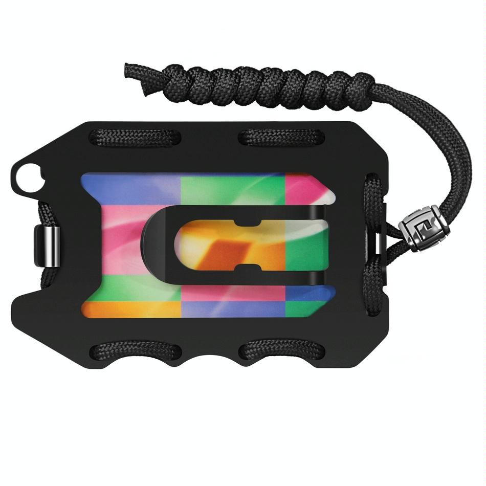 Rfid Metal Card Holder With Bottle Opener Black Brushed Edc Wallet 5