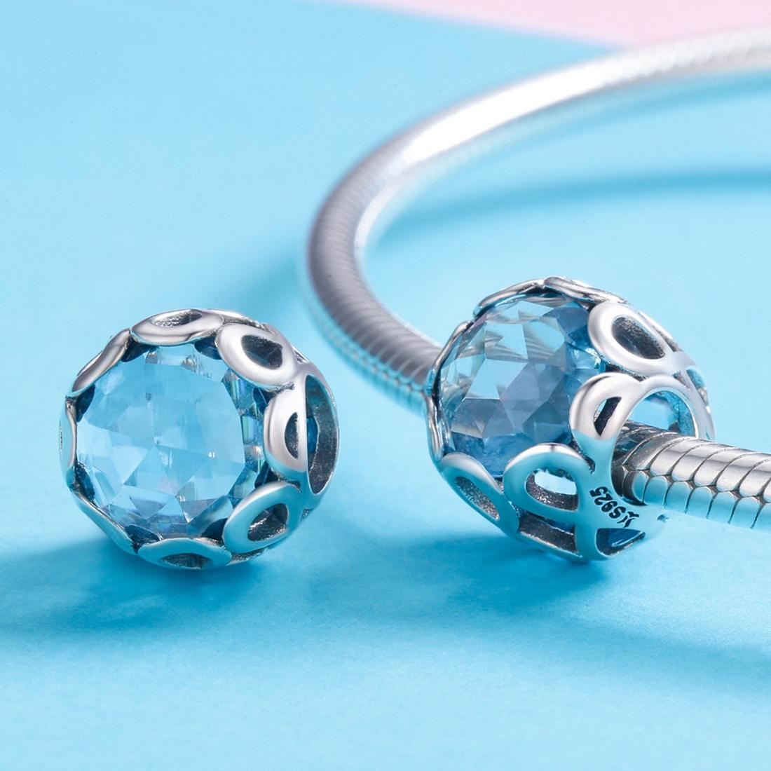 925 Sterling Silver Diy Charm Beads For Bracelets & Necklaces 8