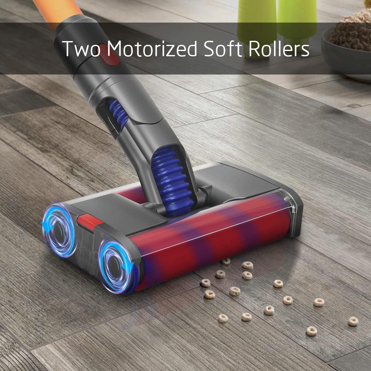 Soft Velvet Double Roller Floor Brush for Dyson Vacuum Cleaners 7