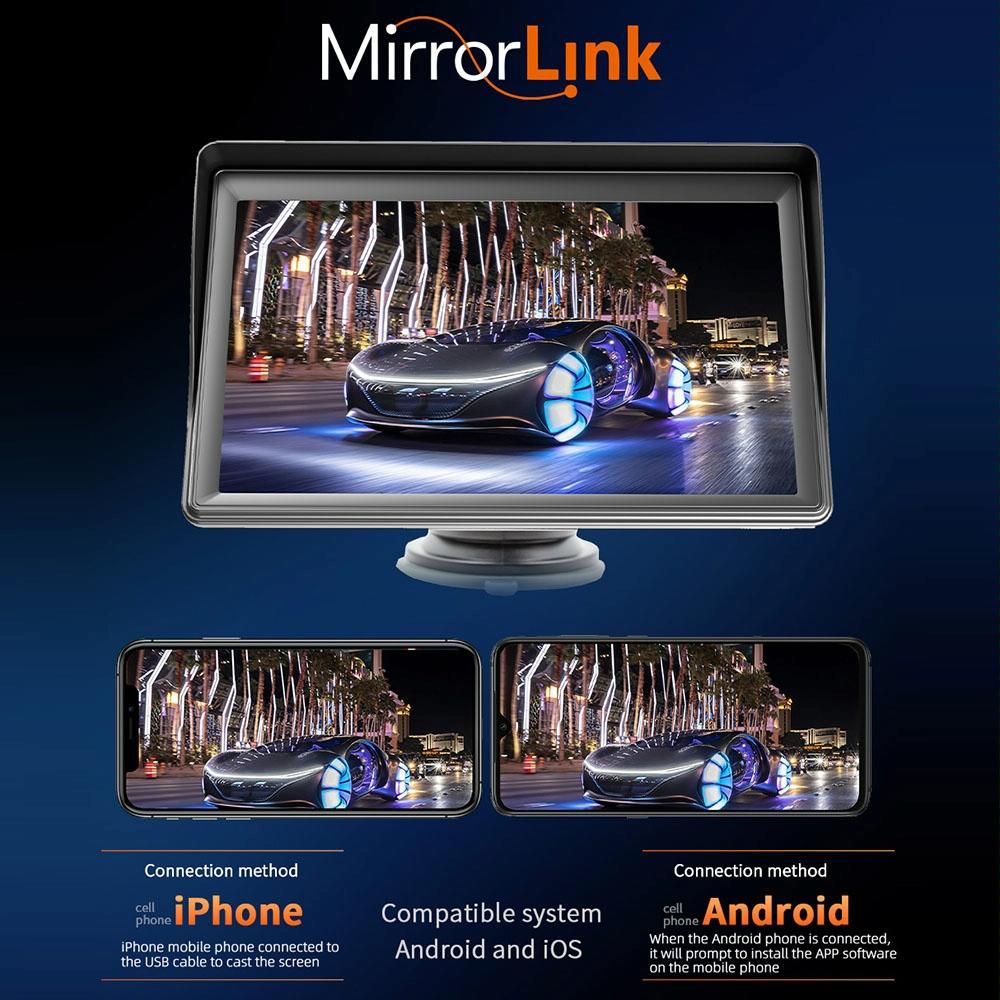 7 Inch Carplay Radio 1080P Touch Screen Mp5 Player 8