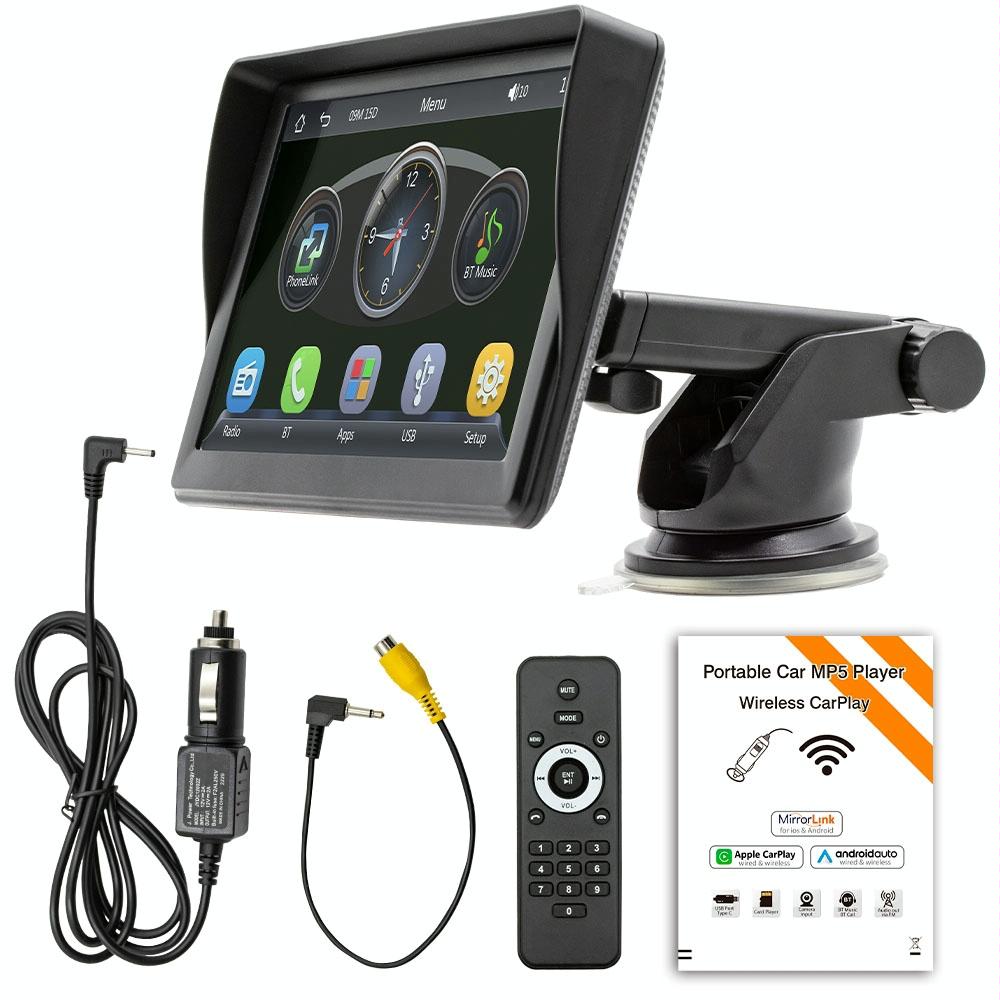 7 Inch Carplay Radio 1080P Touch Screen Mp5 Player 9