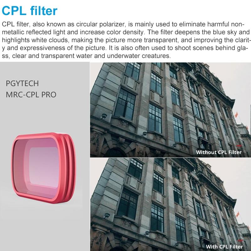 Professional Diving Lens Filter for Dji Pocket - Mrc Cpl 7