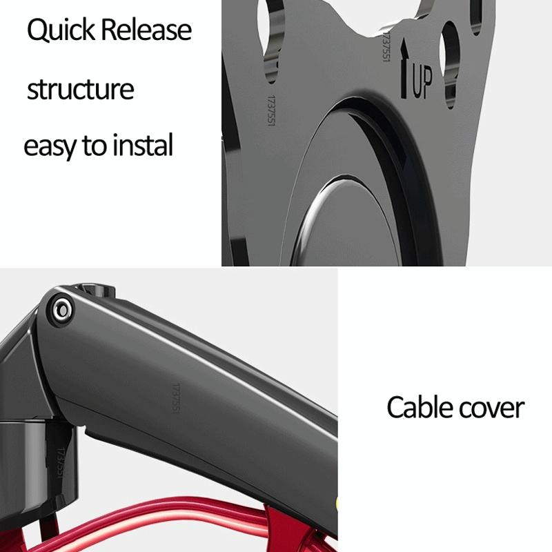 Adjustable Rotating Wall Mount Bracket for Displays 5