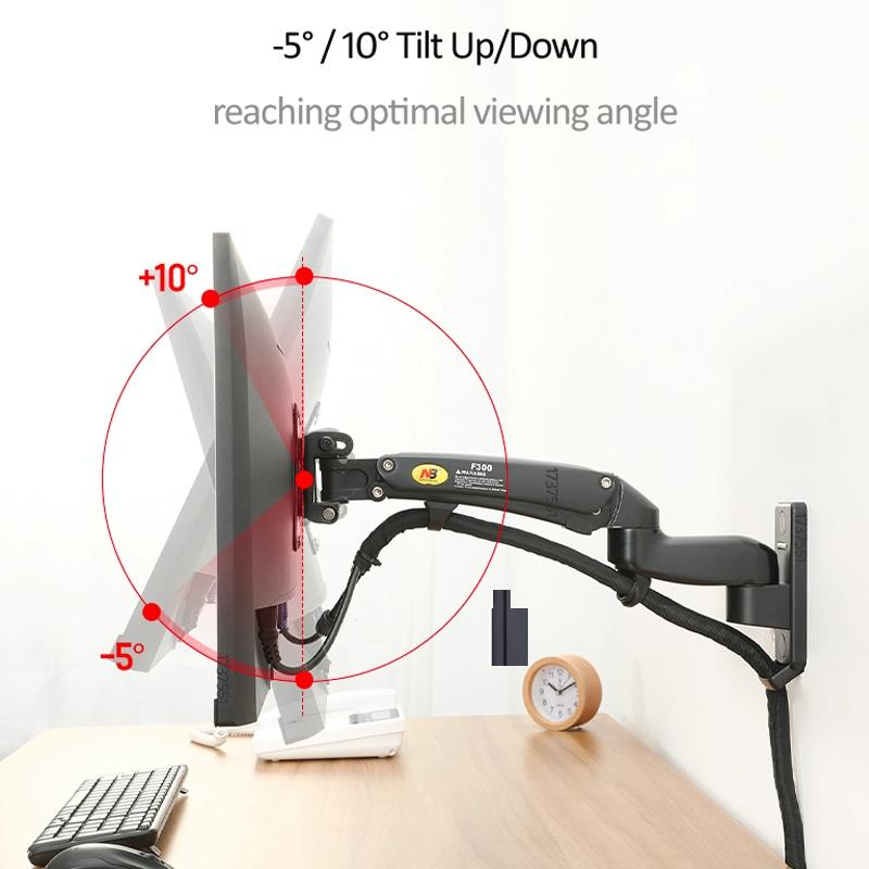 Adjustable Rotating Wall Mount Bracket for Displays 6