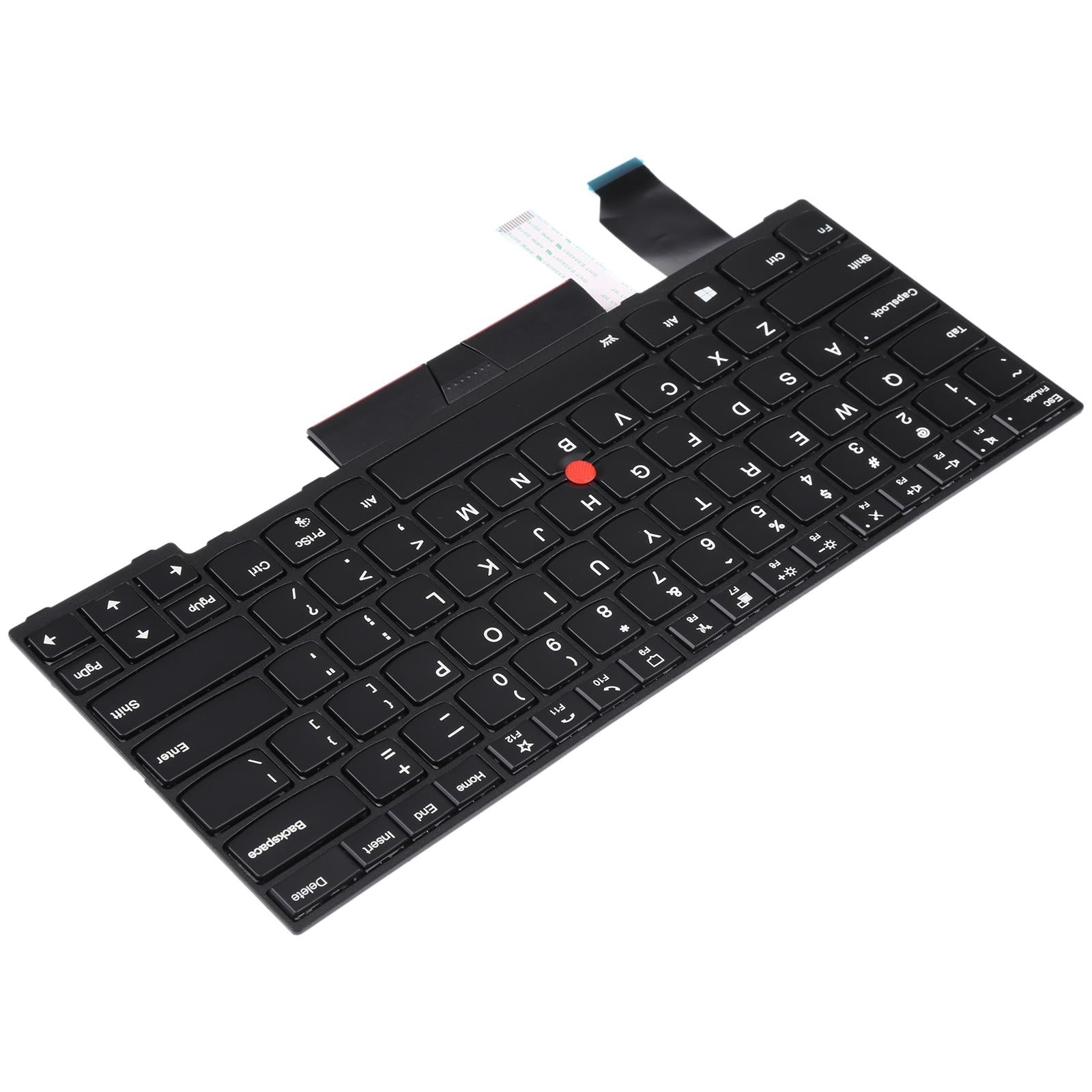 Backlit Keyboard with Trackpoint for Lenovo Thinkpad L14 - us Version 3