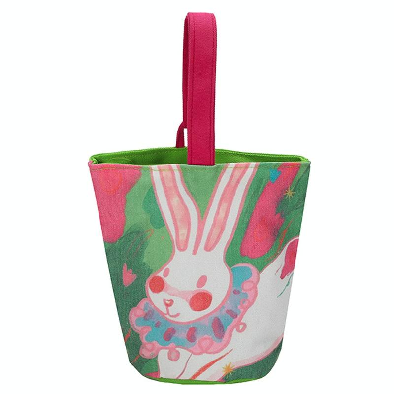 Cartoon Style Handbag - Cute Portable Outdoor - Persimmon 14