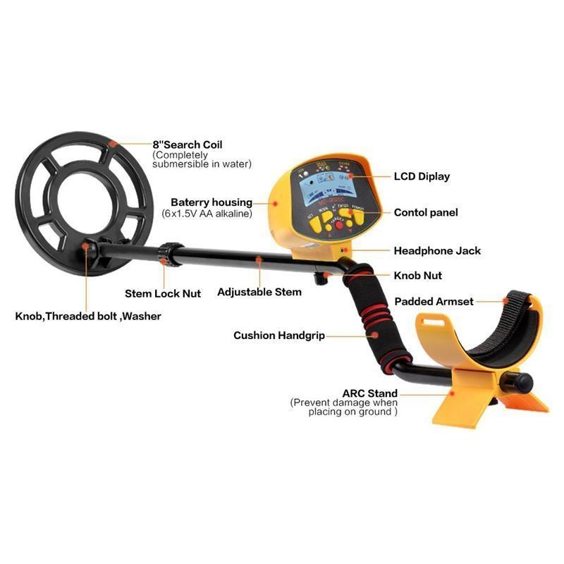 High Sensitivity Lcd Metal Detector - Md9020c 7