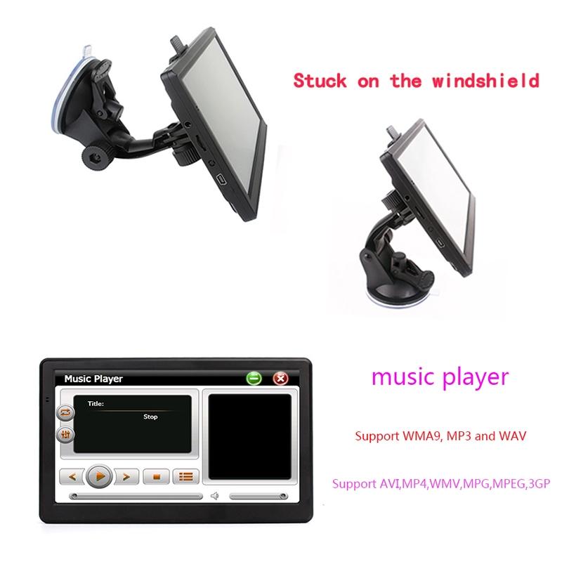 7 Inch Car Gps Navigator - 8G + 256M Capacitive Screen - High Configuration - Africa Map 5