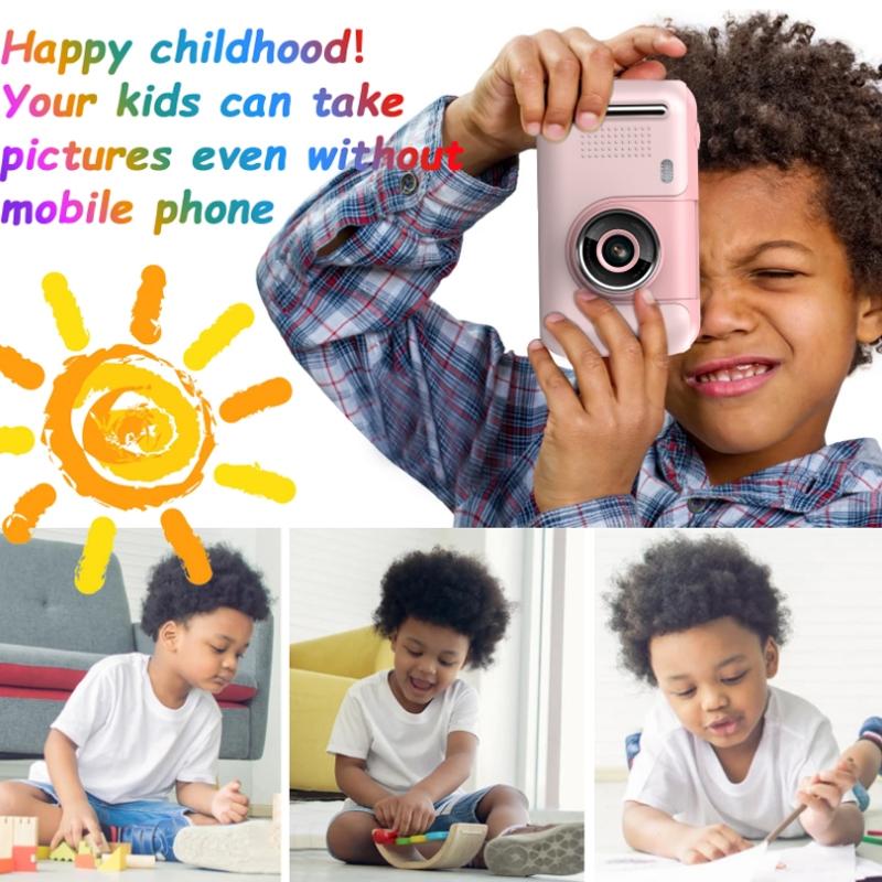 32gb Memory Card & Card Reader Included with 2.4 Hd Reversible Kids Camera - Pink 5