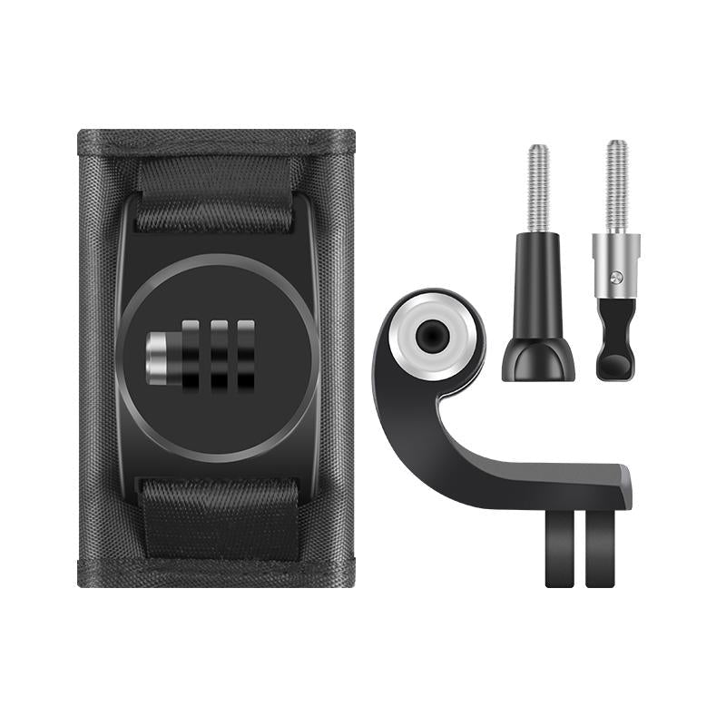 Backpack Mount for Gopro and Other Action Cameras - Hook and Loop Fastener 5