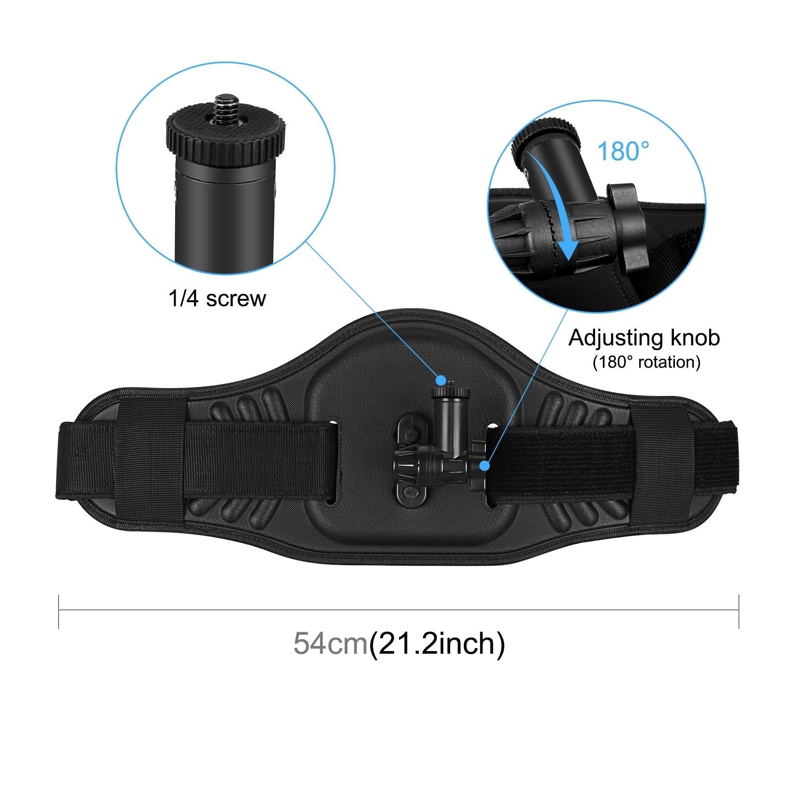 Universal Waist Belt Mount for Action Cameras 3
