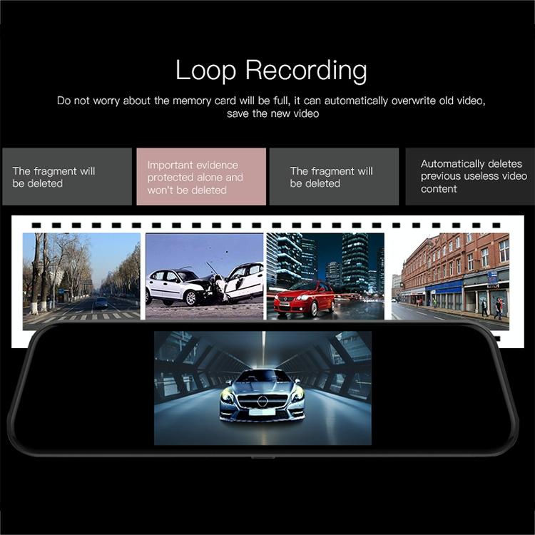 5.5 Ips Touch Screen Car Dvr - Ultra Hd 1080p 4