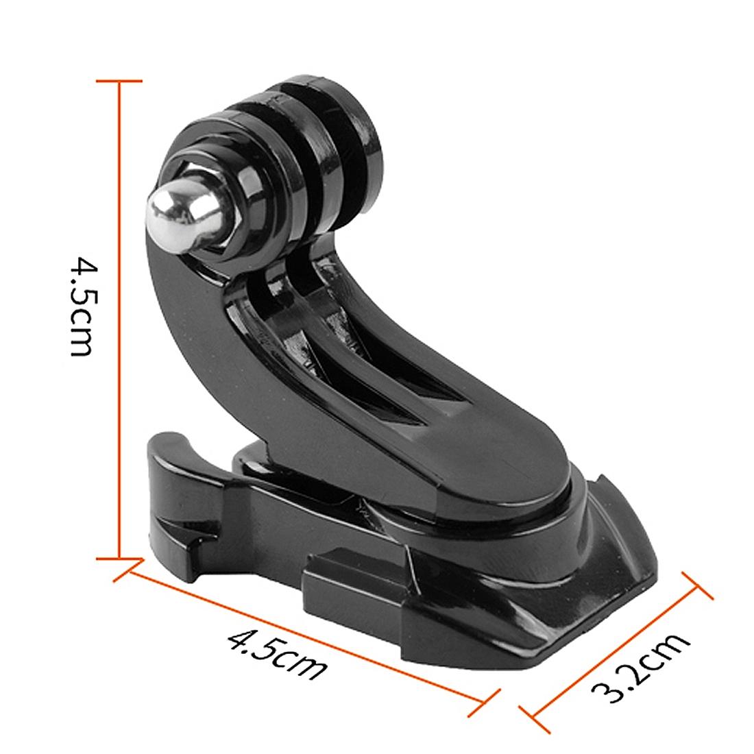 360 Rotating J-type Base for Action Cameras 6