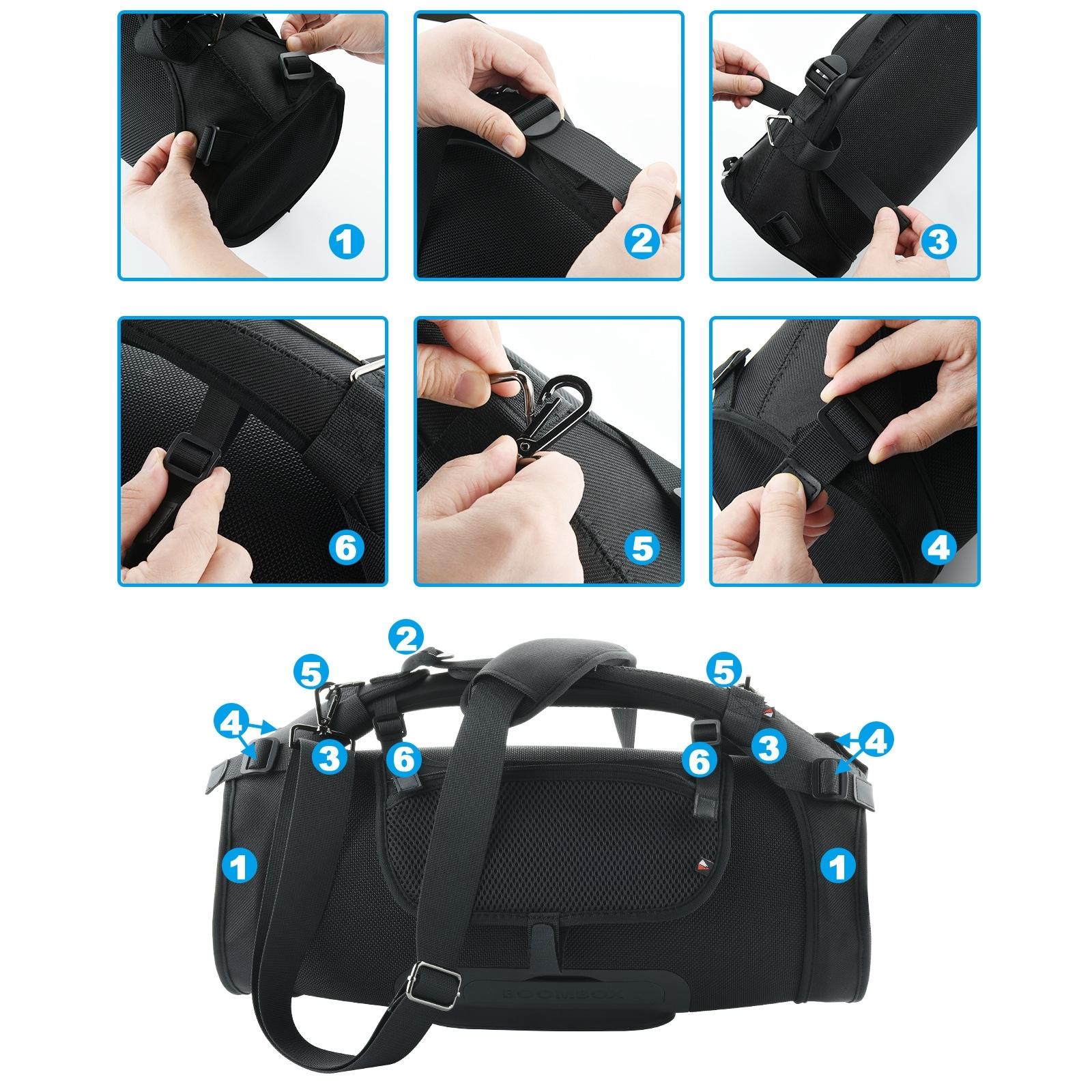 Single Shoulder Strap Case & Phone Bag Set for Jbl Boombox - Bluetooth Speaker 3