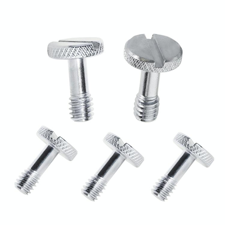 2-Pack 1 / 4 Female Thread Camera Mount Screws 5