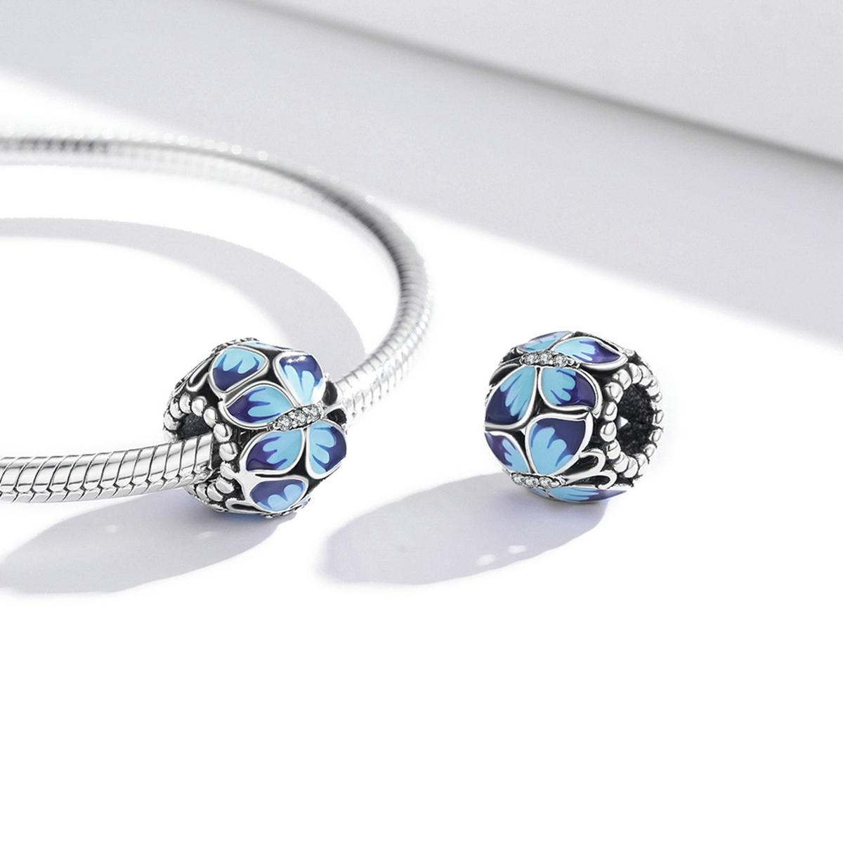 925 Sterling Silver Vintage Butterfly Beads For Diy Bracelets & Necklaces 6