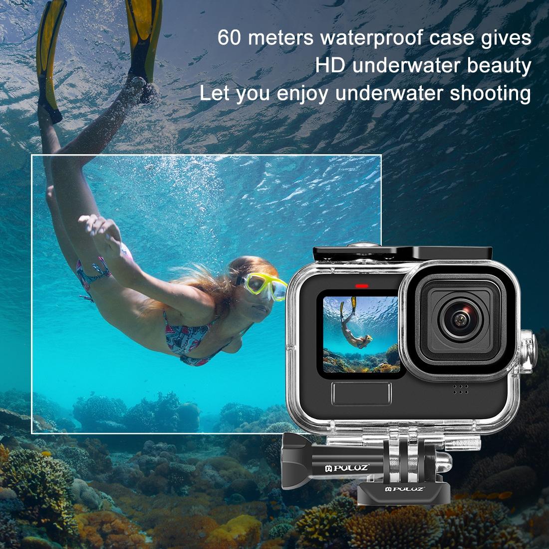 60m Waterproof Housing for Gopro Hero with Mount and Screw 9