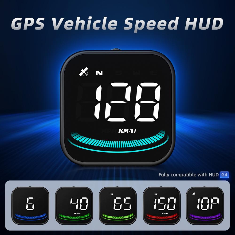 Smart Gps Hud For Car Speedometer & Alarm Reminder 4
