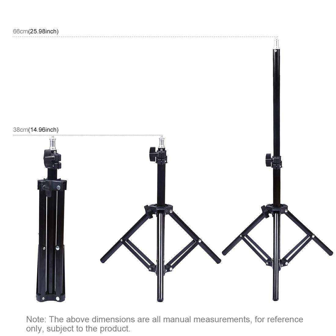 Live Broadcast Dual Phone Bracket with 70cm Tripod & 6.2 Inch 16cm Led Ring Light Kit 5