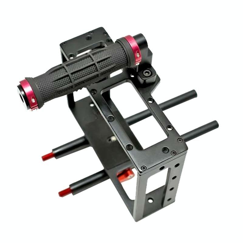 Camera Cage Handle Kit For Slr Camera - Black & Red 5
