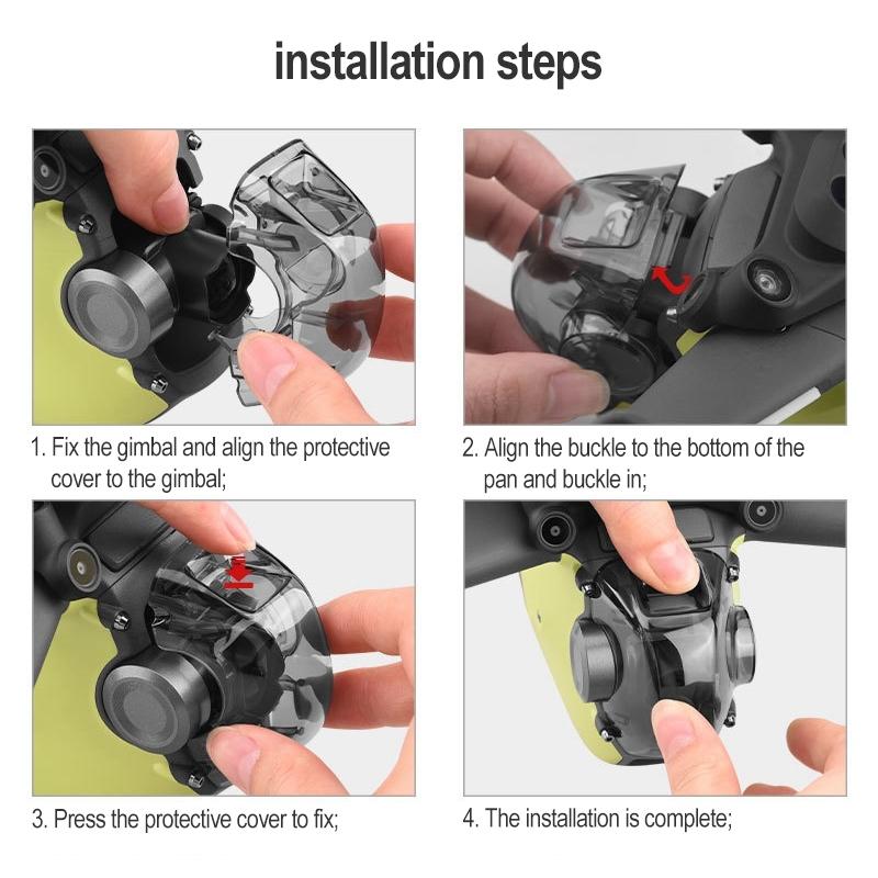 Sunshade Cover for Dji Fpv Drone Lens 5