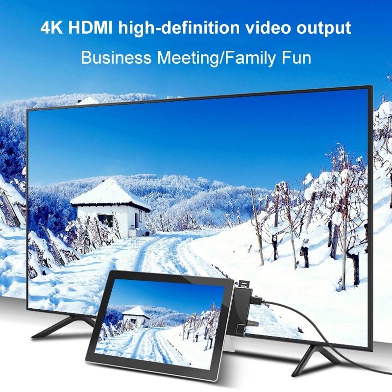 Multi-Port Hdmi + Usb 3.0 + Type-C Adapter 6