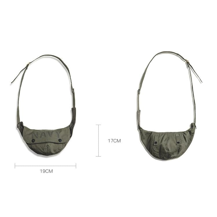 Retro Outdoor Cap Deck Bag Multi Functional & Stylish Letter Print Design 4