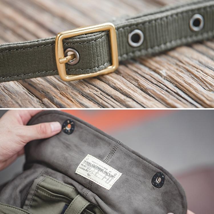 Retro Outdoor Cap Deck Bag Multi Functional & Stylish Letter Print Design 6