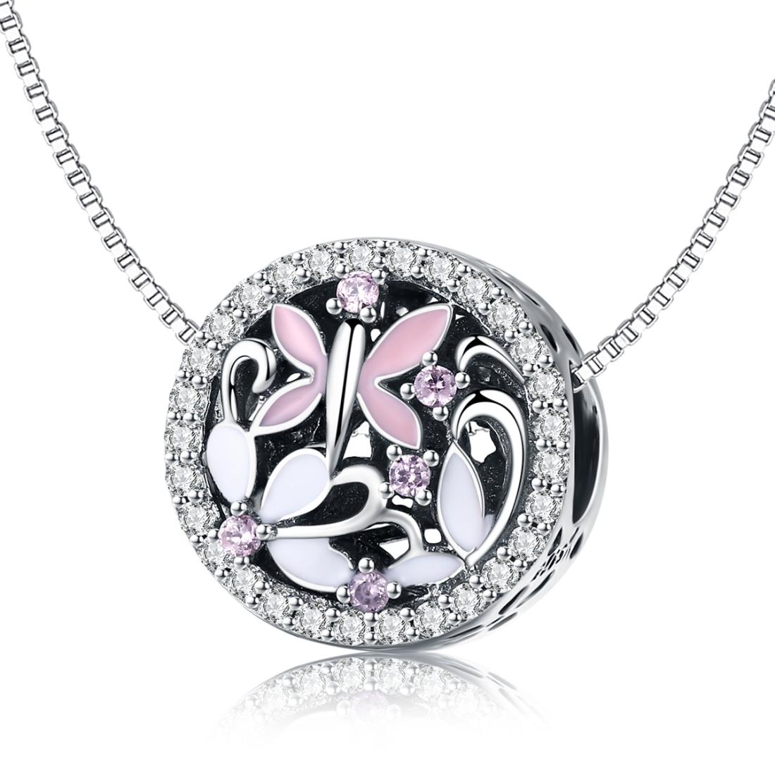 925 Sterling Silver Dragonfly Bead Pendant For Diy Bracelets & Necklaces 6