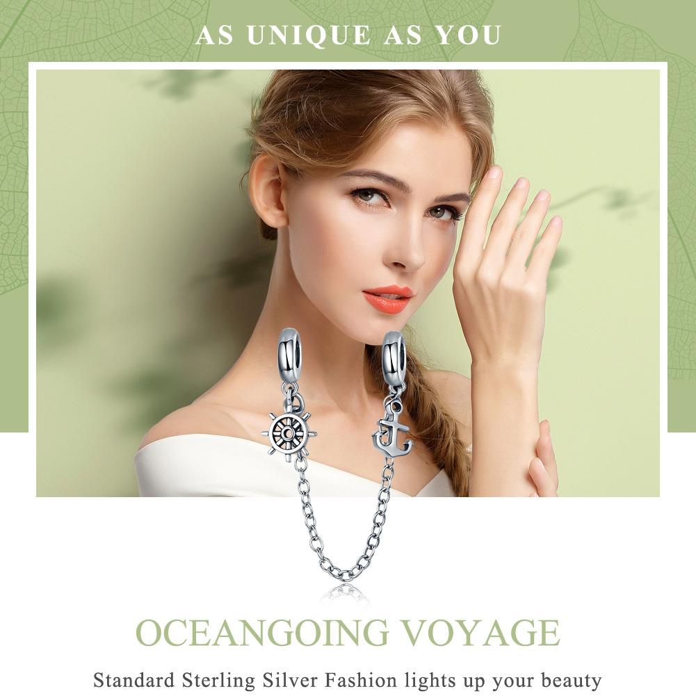 925 Sterling Silver Stylish Safety Chain For All Occasions 4