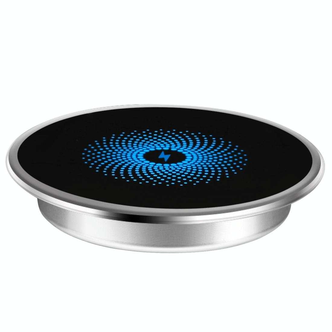 15W Ultra Thin Desktop Wireless Charger Embedded 6