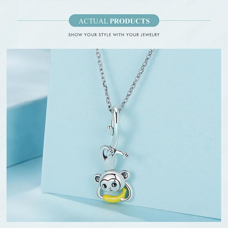 925 Sterling Silver Monkey Pendant For Diy Bracelets 5